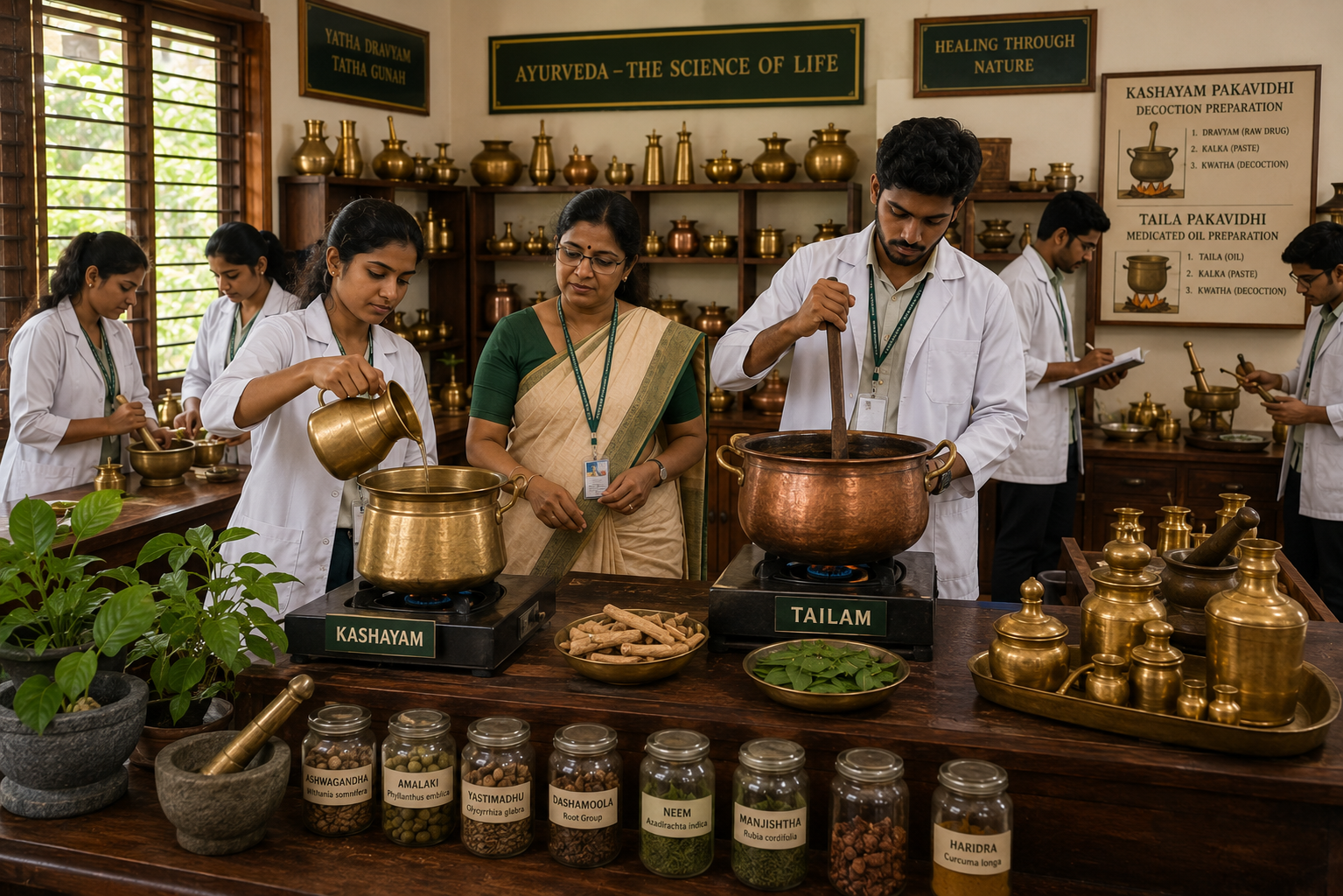 Traditional Pharmacy & Lab Unit