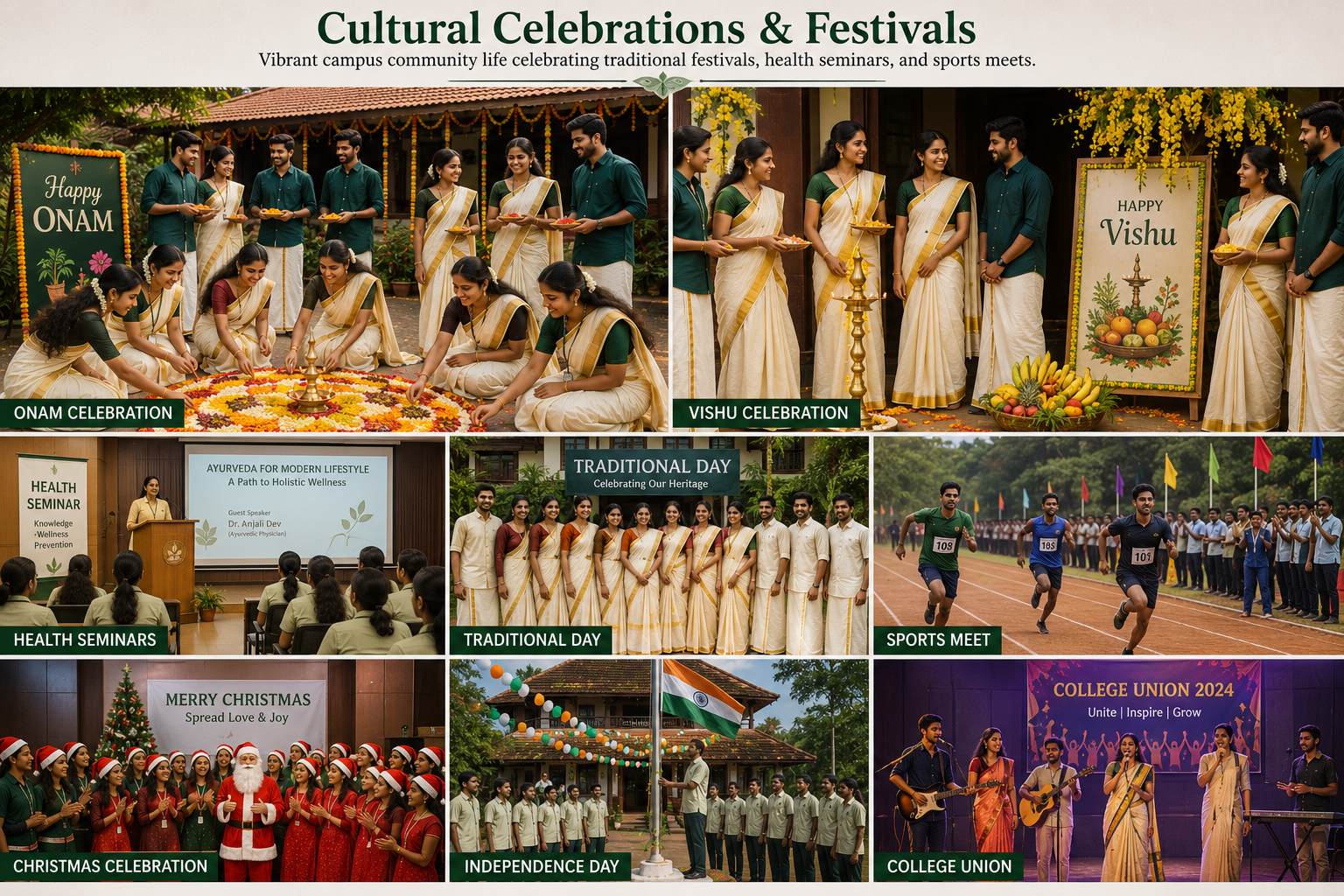 Cultural Celebrations & Kerala Festivals